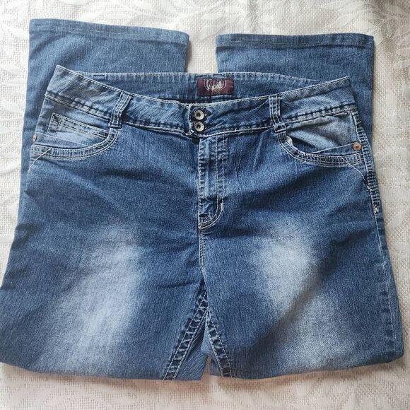 29  Angels straight leg jeans with decorative pockets - Picture 3 of 8